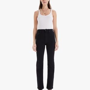 Mother denim high waisted Rider Skimp Jean Black sz 26
